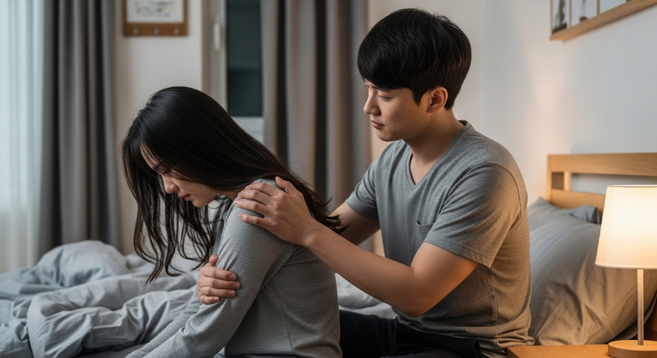 성관계 후 갑자기 눈물이 난다면? 오르가즘 후 슬픈 감정, 정상일까 걱정되는 당신에게